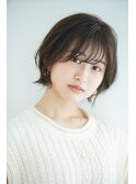 【Lounge】大人カワイイ☆シースルーバングショート30代40代50代