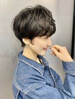 ハルキ ミナト ジャパン オオサカ(HARUKI MINATO japan OSAKA)&nbsp;40代50代小顔似合わせカットくびレイヤーエモージュ大人可愛い