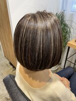 フェリチタ フィロ 大泉学園(FELICITA filo)&nbsp;内巻きボブ×コントラストハイライト