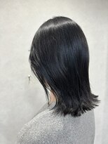 ハイバレーヘアーメゾン(HIGH VALLEY HAIRMAISON)&nbsp;ぱっつんボブミディアムボブ顔周りカット岡山南中央町