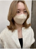 韓国ヘア*顔周りカット