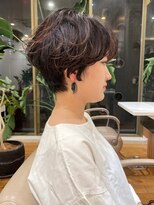 ビュートリアム ギンザ(BEAUTRIUM)&nbsp;マッシュショート・ニュアンスパーマ・ショートヘア・銀座