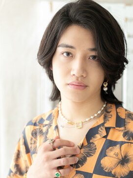 モッズヘアメン 札幌月寒店(mod's hair men) Cカールでルーズなかきあげノンジアミンカラーウルフk札幌月寒