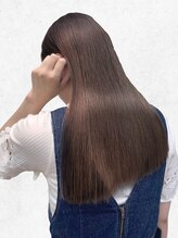 自宅に帰ってからの髪質改善効果も考えて施術いたします♪[髪質改善/仙台/髪質改善ストレート/縮毛矯正]