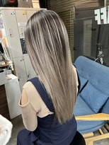 ラフ(LAFF) #着物#メルティーカラー#フェミニンロング#ウェーブミディアム