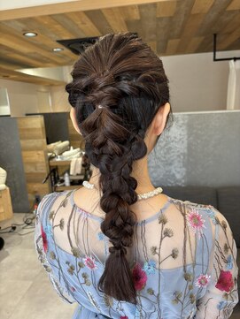 ブルーム ヘア デザイン ドゥーエ(bloom hair design due) hair arrange
