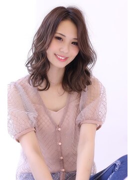 オーロ 塚口店(ORO) ミディアムレイヤー艶ブラウン