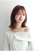 切りっぱなし風レイヤーボブ