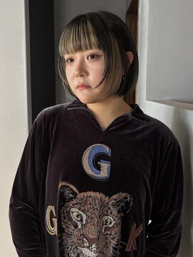 画 face layer bob / inner color