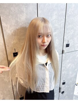 ガルボヘアー 名古屋栄店(garbo hair) プルエクステ×ハイトーン