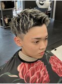 スペインカール/スパイキーショート/ブルーブラック/草津
