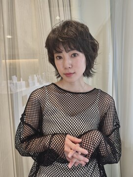 アミリアバイザザ(amiliea by ZA/ZA) くしゃっとウルフショート