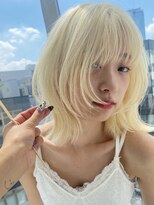 ダブルトーキョー シブヤ(W-TOKYO SHIBUYA)&nbsp;【ハイトーンウルフ】ウルフカット ハイトーン ブリーチ