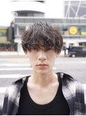 メンズパーマツイストスパイラルシャドウパーマ