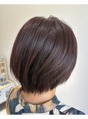 丸みショートボブ