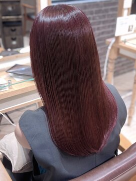 プラグ バイ ネオリーブ(plug by neolive) 暗めカラー×髪質改善[髪質改善/縮毛矯正/韓国]T