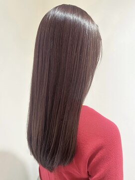 イルダバイグラッシー センター北(iluda by glassi) 艶髪ロング*ピンクベージュ〈荒みずほ〉