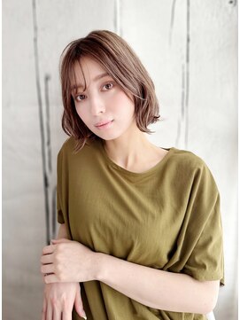 ラピス 新宿店(Lapis) 【30代の白髪悩み】白髪ぼかしハイライト＊大人ヘア」