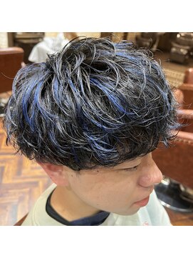 シャル 八王子(shalu) マッシュ＋メッシュキャップハイライト