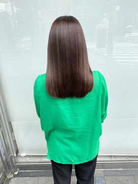 髪質改善/髪質改善カラー[#渋谷駅#縮毛矯正#ストレートパーマ]
