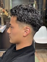 ヨリ サッポロ 札幌大通(yori SAPPORO) ニュアンスパーマ/センターパート/韓国マッシュ/ダークアッシュ