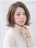 ふんわり外ハネボブ×透明感アディクシー