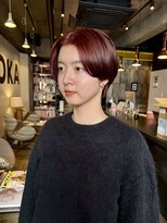 カオス(CHAOS)&nbsp;ハンサムショート×オレンジレッド