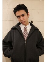 ランプ 代官山(the lamp)&nbsp;大人ストリートスタイルメンズサイドパート刈り上げなし