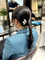 ラボー ノースプラザ店(LA'BO)&nbsp;タイト編みおろしヘア