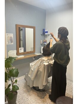 ブランシェ(Branche)の写真/一人のスタイリストが丁寧に向き合います