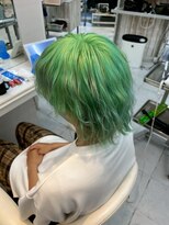 リーチェ(ReCHE by CAPA(旧:CAPA茅ヶ崎店)) ライムグリーンウルフショート