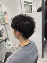 ヘアサロン ドットプラス 町田店(dot. plus) パーマヘア/メンズパーマ/ダークアッシュ/似合わせカット/町田