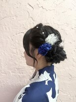 フェイス 石川町 (FACE)&nbsp;浴衣アレンジ/サイドシニヨン/シニヨン