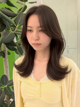 エニフォーイーストハム(Eni for eastham) レイヤーカット/ショコラブラウン/透明感カラー