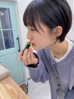 hyon myon/RISEbyREVO 綾瀬店【ヒョンミョン】&nbsp;ハッシュカット/デザインカラー/グレージュ[綾瀬駅/韓国ヘア]