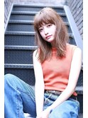 [siena] ボサフワニュアンスカールxアイスベージュ
