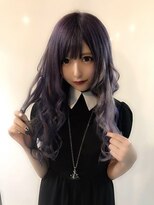 トリックストア(TRICK STORE) パープルアッシュエクステ40本