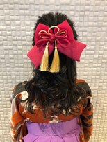 【新宿 Olivesby neolive】卒業式ハーフアップ