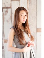 エリア(area) 【area本店 西大島】ベージュカラー 無造作カール ロング☆