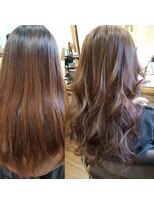 カルフール 草加本店(Carrefour) ゆるふわパーマとピュアブラウン