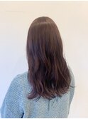 大人可愛いピンクパープルカラー
