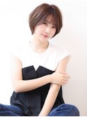 ラフニュアンス小顔ショート