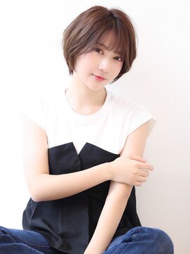 オーロ 宝塚店(ORO) ラフニュアンス小顔ショート