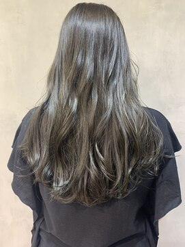 キチ(kichi.) [kichi.] ロングヘア×ミントグレージュ