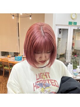 オブジェ 上地店(objet) ピンクカラー