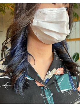 シンヤヘアーズ(SHINYA HAIRS) ブルーインナー