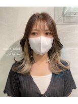 ミリー 梅田店(milly)&nbsp;【梅田】インナーブリーチ2回オシャレカラー