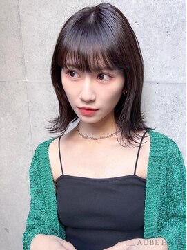 オーブ ヘアー クローバー 名古屋3号店(AUBE HAIR clover) 20代・30代_韓国風ベルボブ