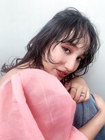 アイティーバイアルバム 松戸店(IT by ALBUM)&nbsp;ガーリーウルフ_グレージュカラーボブウルフ_28716