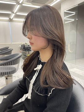 ロンド マーレ 天神大名店(Lond mare) 韓国ヘア　韓国くびれ巻きヘア　韓国ロングヘア　ロング料金なし